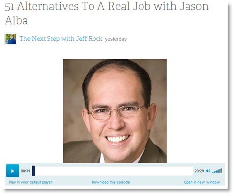 blogtalkradio_jeff_rock_51_alternatives_to_a_real_job