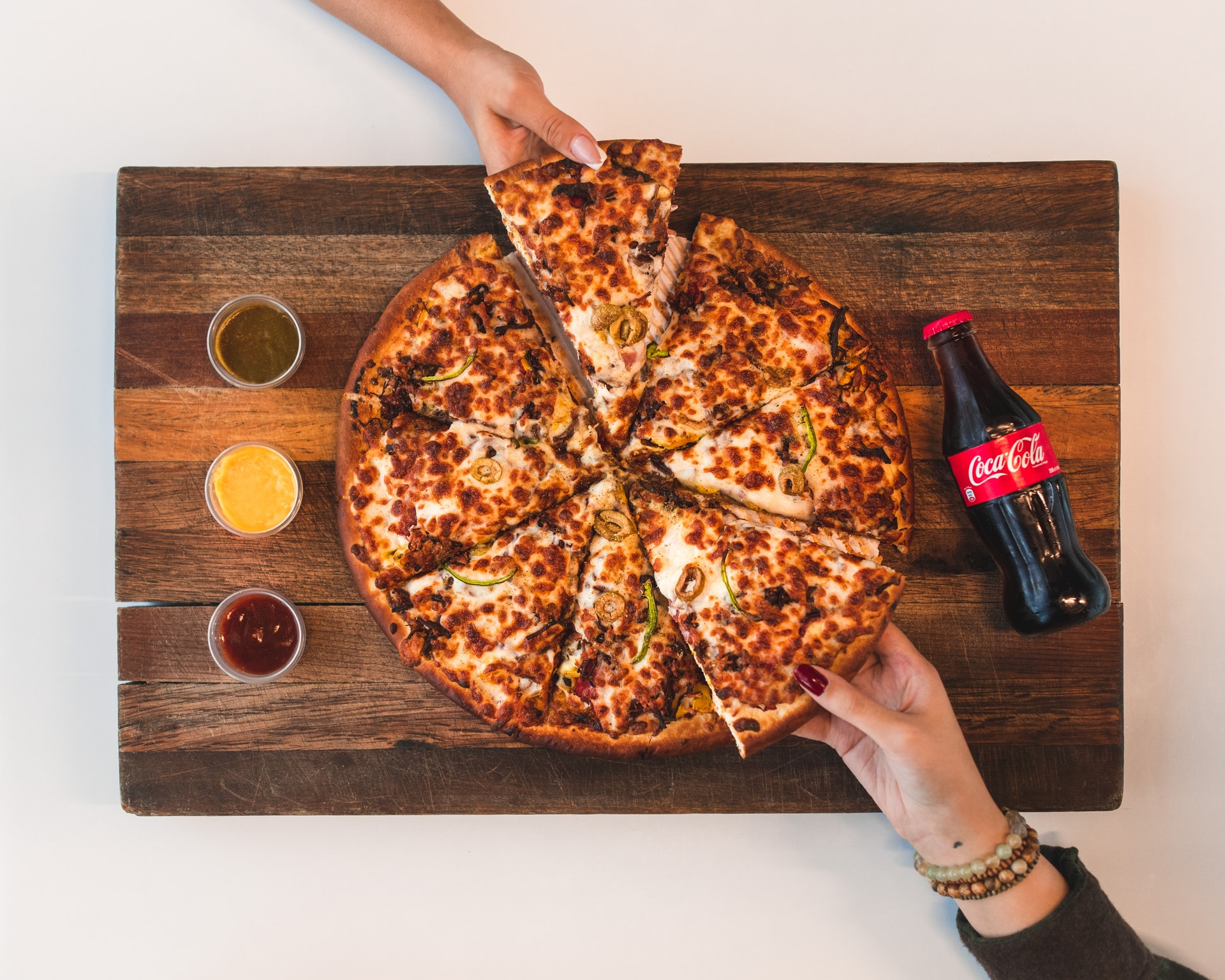 job search health doesn't come from pizza and coke