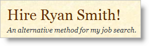 Ryan Smith - Job Seeker