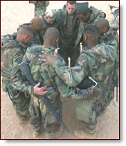 Soldiers Praying